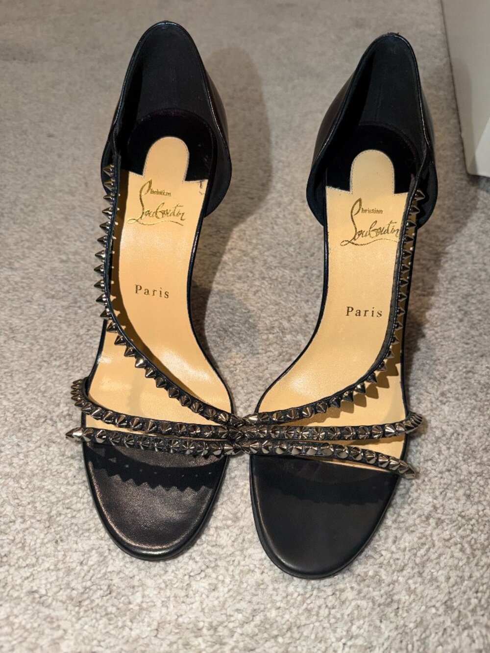 Size 41 (10.5 US) Christian Louboutin So Spike 100 Stilletto